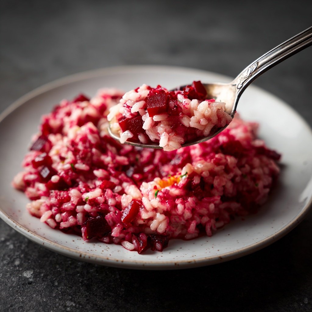 Risotto mit Roter Bete
