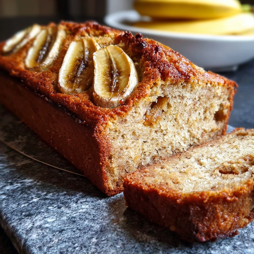 Bananenkuchen mit Öl