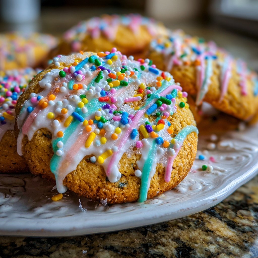 Cookies mit Zuckerguss