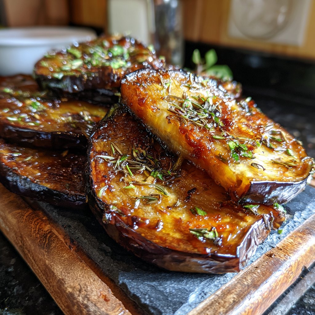 Auberginen aus dem Ofen weich