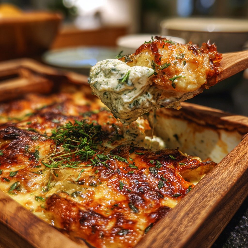 Abendessen mit Ofengemüse und Kräuterquark
