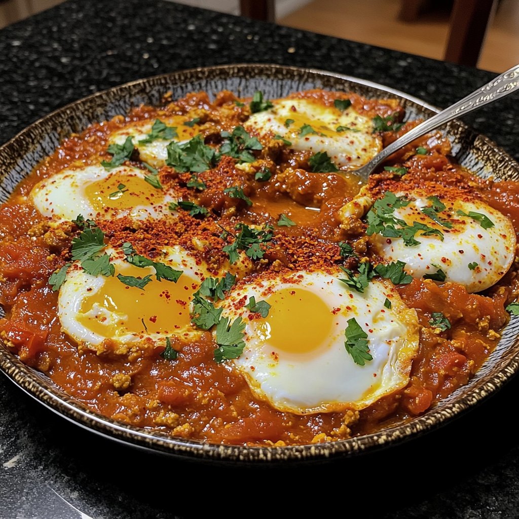 Shakshuka mit Chili