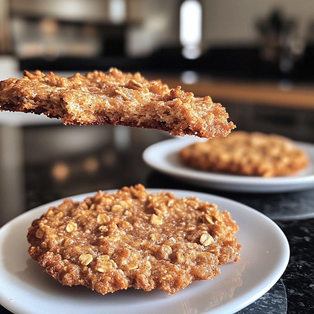 Haferflocken-Kekse mit Zimt