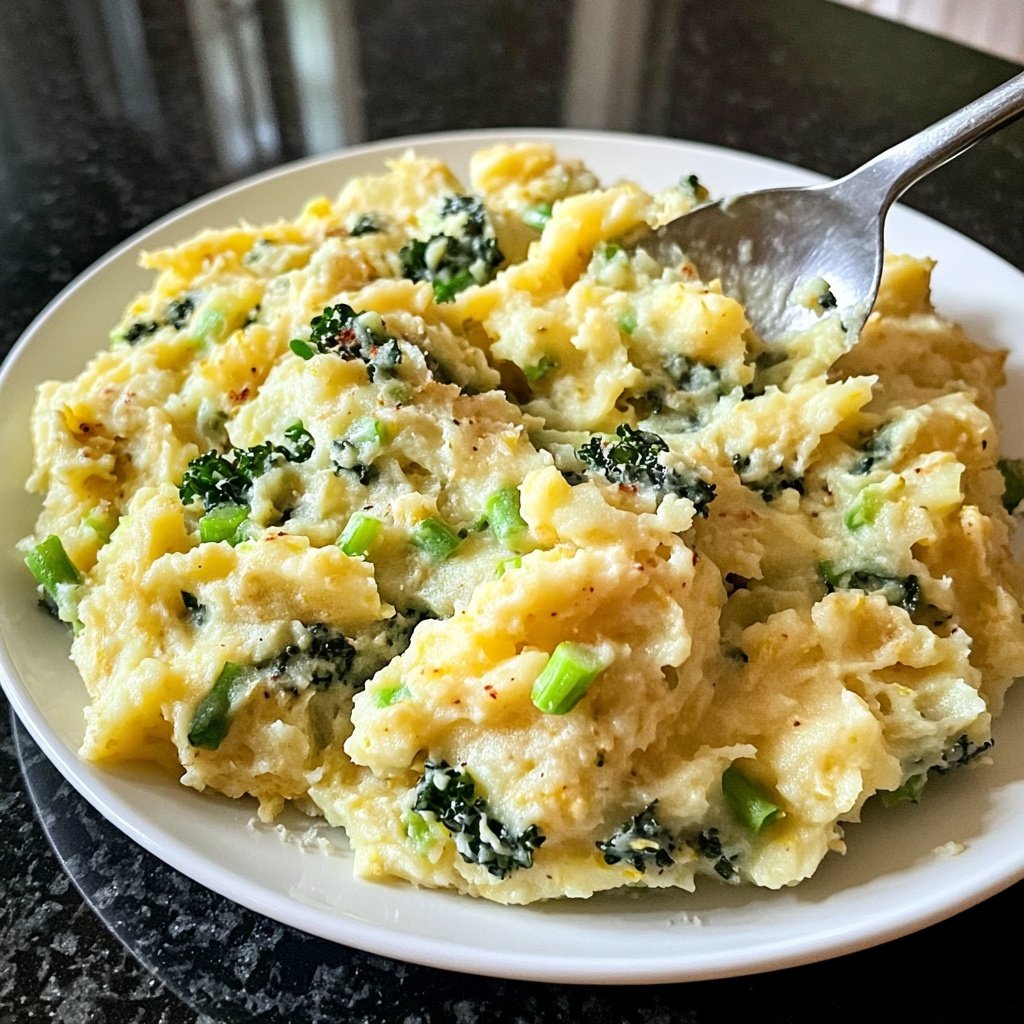 Irischer Kartoffelbrei – Colcannon