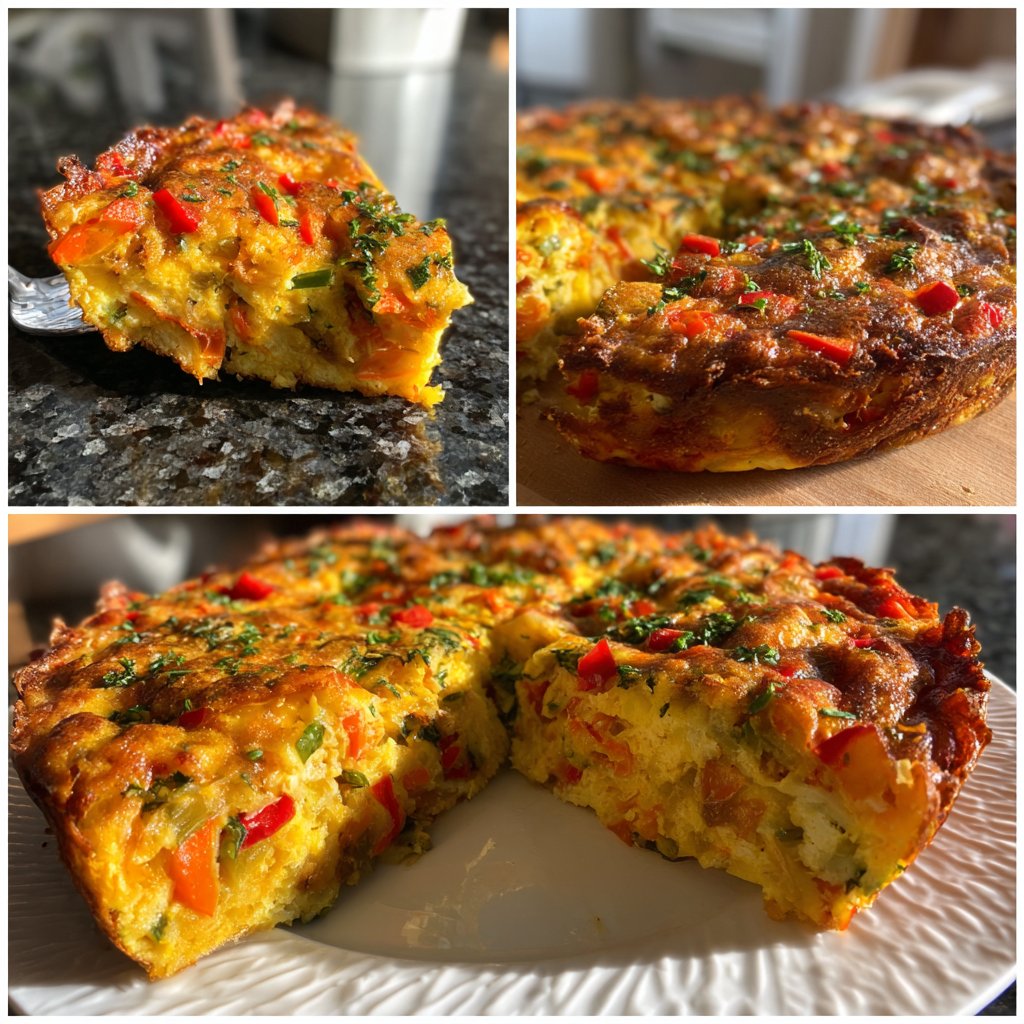 Gemüseauflauf mit Paprika