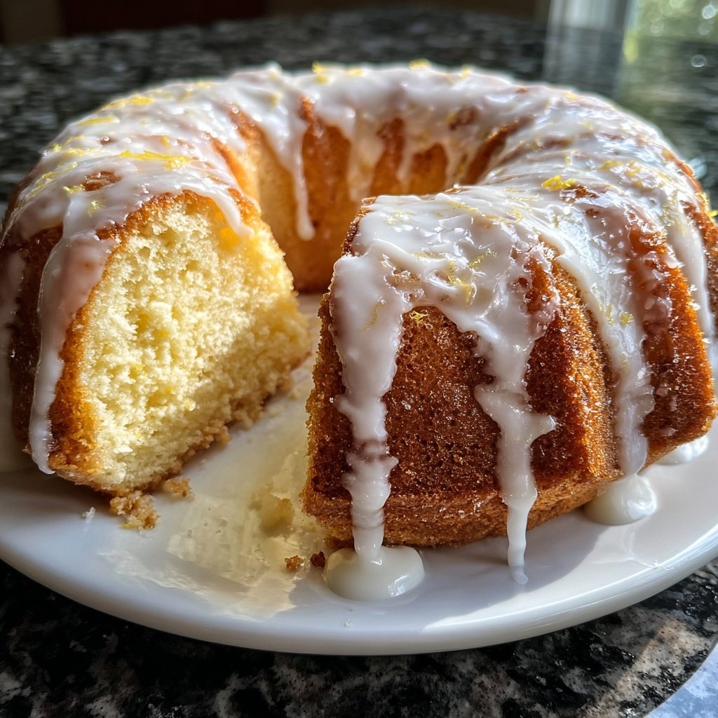 Zitronenkuchen mit Joghurt
